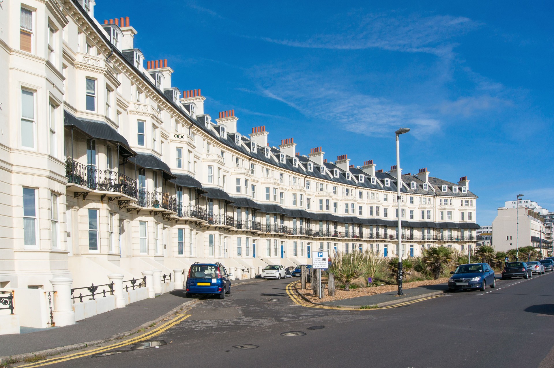 Homes at Marine Crescent, Folkestone, Kent, UK